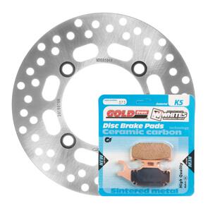 MTX BRAKE DISC & PAD FRONT KIT - SUZ LTA500X 11-17 - LEFT