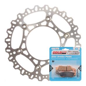 MTX BRAKE DISC & PAD FRONT KIT - YAM YZ125 17-20