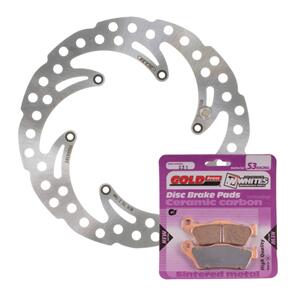 MTX BRAKE DISC & PAD FRONT KIT - KTM 250 SX-F 05-06 - WAVE