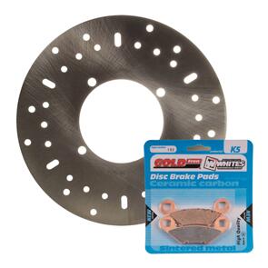 MTX BRAKE DISC & PAD FRONT KIT - POL SPORTSMAN 570 HD 14-19