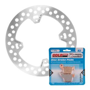 MTX BRAKE DISC & PAD REAR KIT - HON CRF450R 02-19