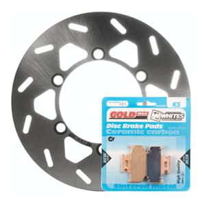 MTX BRAKE DISC & PAD REAR KIT - KAW KDX200 95-08