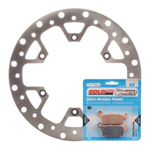 MTX BRAKE DISC & PAD REAR KIT - SUZ RM250 06-11