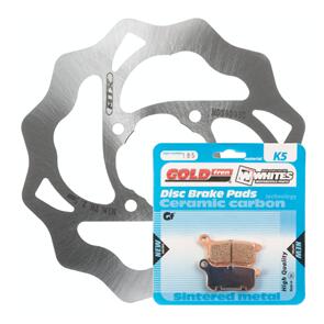 MTX BRAKE DISC & PAD REAR KIT - KTM 65 SX 04-19