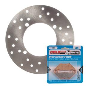 MTX BRAKE DISC & PAD REAR KIT - POL SPORTSMAN 570 HD 14-19