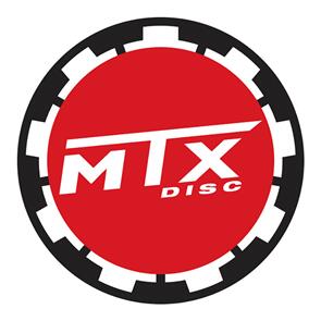 MTX BRAKE DISC SOLID TYPE - BLACK CARRIER MDS05061