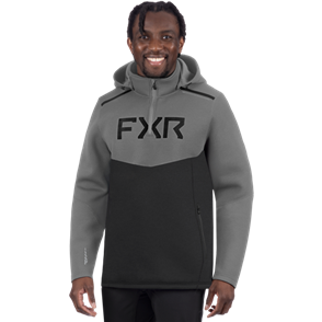 FXR MEN'S ALTITUDE TECH 1/4 ZIP HOODIE - GREY