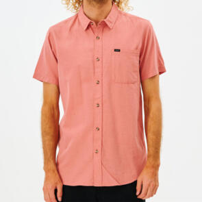 RIP CURL OURTIME S/S SHIRT DUSTY MUSHROOM