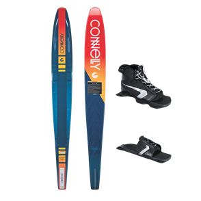 CONNELLY ASPECT BLUE SLALOM SKI PACAKGE SHADOW W/RTP 67"