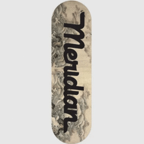 MERIDIAN UNKNOWN SEA SCRIPT TAN DECK 8.38"