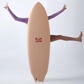 MICK FANNING SOFTBOARDS X LAURA ENEVER YING YANG - PALM SPRINGS 5'10