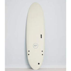 MICK FANNING SOFTBOARDS ALLEY CAT SUPER SOFT - WHITE/GREY 8'6