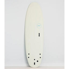 MICK FANNING SOFTBOARDS BEASTIE SUPERSOFT - WHITE/TEAL 6'6