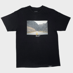 MILES HIT THE ROAD TEE BLACK