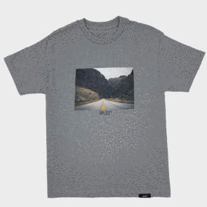 MILES HIT THE ROAD TEE HEATHER