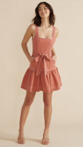 MINKPINK CHARNLEY DRESS CLAY