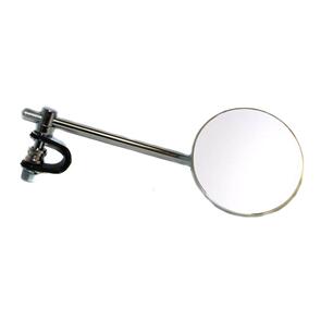 WHITES MIRROR 8" STEM CLAMP ON (EA)