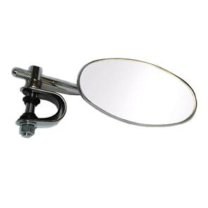 WHITES MIRROR OVAL CLAMP ON CLASSIC (EA)