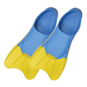 MIRAGE F005 SHORT BLADE TRAINING FINS - BLUE/YELLOW - JUNIOR 1-3