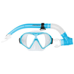 MIRAGE SET29 TROPIC SILITEX MASK AND SNORKEL SET BLUE