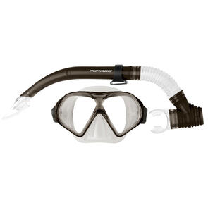 MIRAGE SET29 TROPIC SILITEX MASK AND SNORKEL SET SMOKE