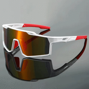 HYPER RIDE CYCLING SUNNIES WHITE RED