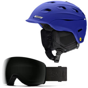 SMITH WOMENS 23 VANTAGE MIPS +  SKYLINE BLACK CHROMAPOP