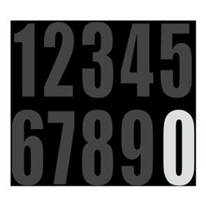 DRC MO110310 DRC MOTION STD NUM MX3 WHT "0