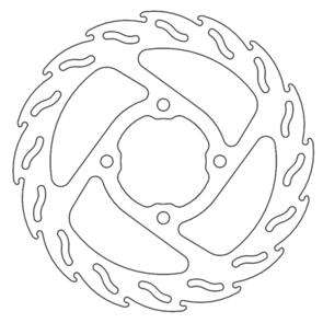 MOTO MASTER BRAKE ROTOR FLAME REAR GASGAS MC65 2021 HUSQVARNA TC65 17-21 KTM 65SX