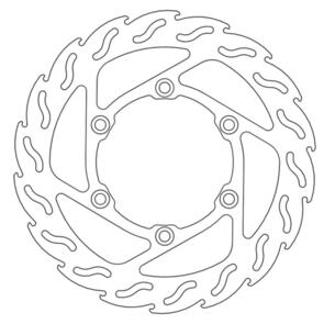 MOTO MASTER BRAKE ROTOR FLAME FRONT SUZUKI DR650 96-21