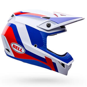 BELL MOTO HELMETS MX-10 MIPS DYNO ECE RED/WHITE