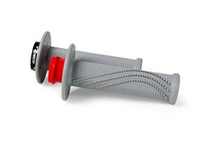 RTECH MPRGRBETA20 RTECH HANDLEBAR GRIPS RTECH R20 LOCK ON GREY BETA 125RR 200RR 250RR 300RR 350RR 390RR 430RR 450RR 480RR