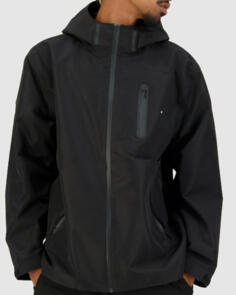 HUFFER MENS STORMSHELL JACKET BLACK