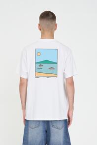 HUFFER SUP TEE 190/RANGITOTO WHITE