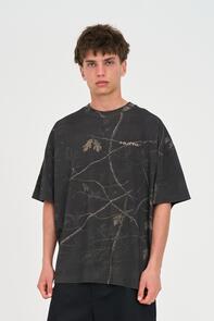 HUFFER NIGHT CAMO BOX TEE 220 BLACK