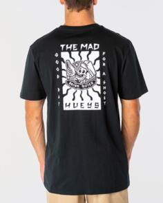THE MAD HUEYS GOOD DAY FOR IT TEE BLACK