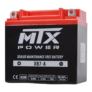 MTX POWER XB7-A 12V AGM BATTERY 