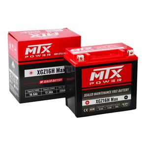 MTX POWER XGZ16H MAX 12V AGM BATTERY