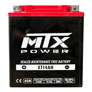 MTX POWER XT14AH 12V AGM BATTERY 