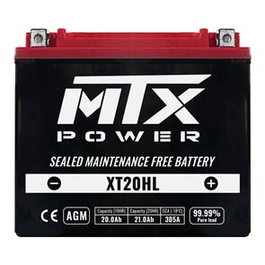 MTX POWER XT20HL 12V AGM BATTERY 