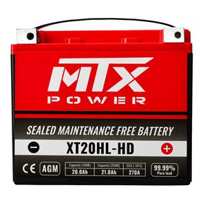 MTX POWER XT20HL-HD 12V AGM BATTERY 
