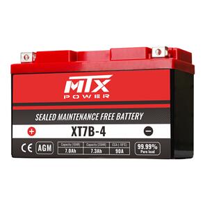 MTX POWER XT7B-4 12V AGM BATTERY 