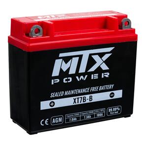 MTX POWER XT7B-B 12V AGM BATTERY