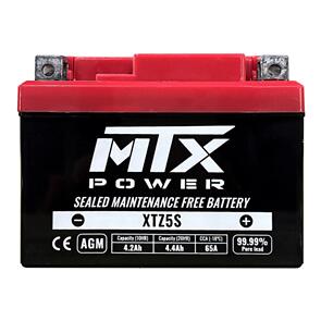 MTX POWER XTZ5S 12V AGM BATTERY 