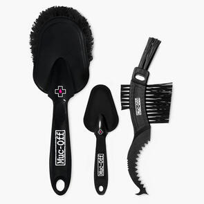 MUC-OFF BIKE 3 BRUSH SET (INC. CLAW, DETAILING AND SOFT WASH BRUSHES)