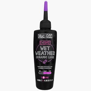 MUC-OFF BIKE EBIKE WET WEATHER CERAMIC LUBE 120ML