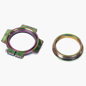 MUC-OFF BIKE CRANK PRELOAD RING - IRIDESCENT