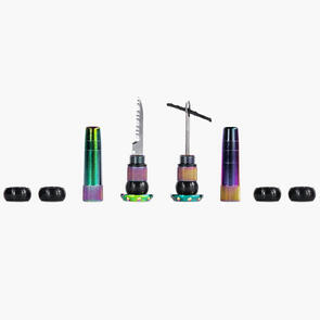 MUC-OFF BIKE STEALTH TUBELESS PUNCTURE PLUGS IRIDESCENT