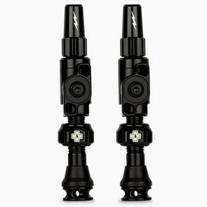MUC-OFF BIKE TUBELESS VALVES BIG BORE LITE SMALL (30MM) BLACK