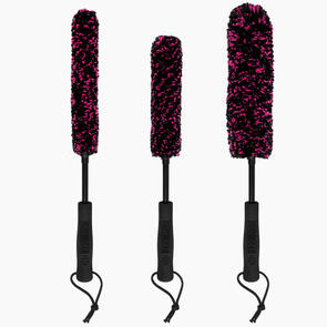 MUC-OFF BIKE MICROFIBRE DETAILING BRUSH SET X 3